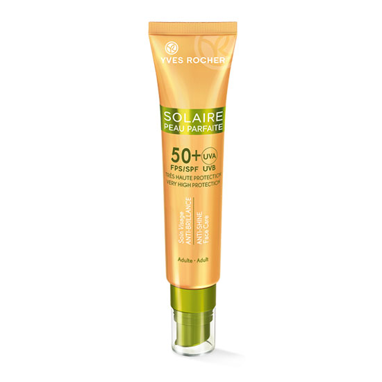 Солнечная линия Солнцезащитный матирующий Крем для Лица SPF 50+ 40 мл