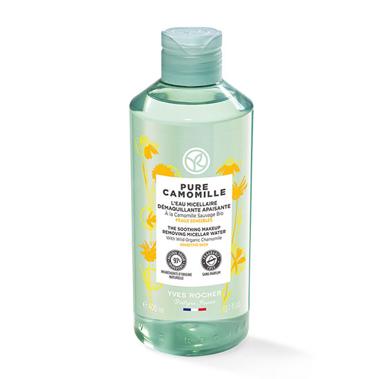 PURE CAMOMILLE Успокаивающая Мицеллярная вода для Снятия Макияжа с Ромашкой БИО - для Чувствительной Кожи
