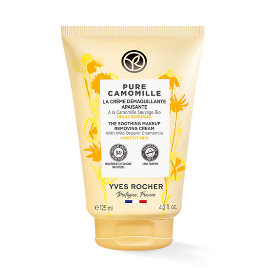 PURE CAMOMILLE Успокаивающий Крем для Снятия Макияжа с Ромашкой БИО - для Чувствительной Кожи