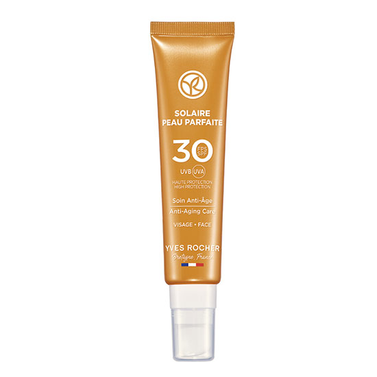 Солнечная линия Солнцезащитный антивозрастной крем для лица SPF 30 40мл