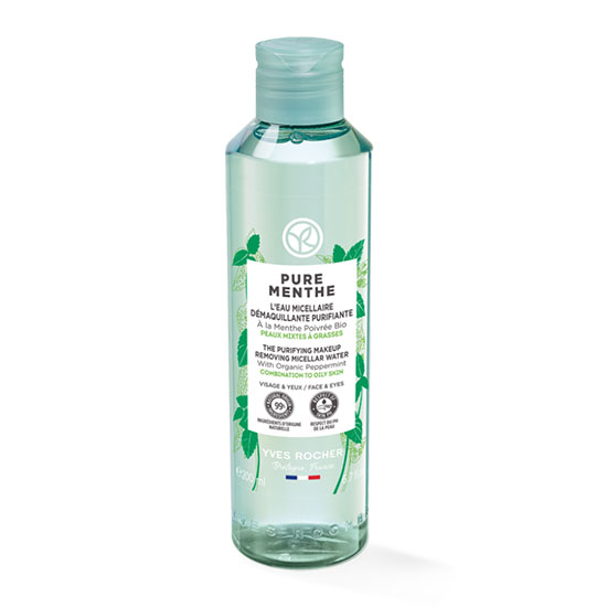 PURE MENTHE Очищающая Мицеллярная вода для Снятия Макияжа с Перечной Мятой БИО